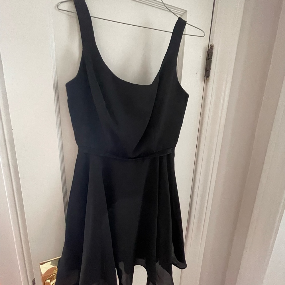 Vintage Black Swing Dress